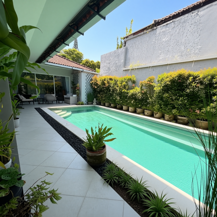 Rumah Sewaan Area Sanur, Denpasar, LB 400m², 4 KT