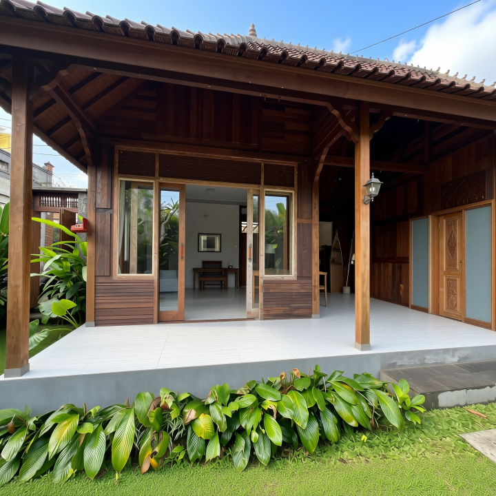 Rumah Sewaan Murah di Ubud, Gianyar, 2 KT, Harga 120 Juta /tahun
