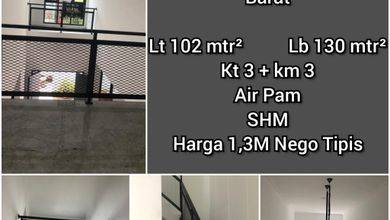 Rumah Sederhana area Gede Bage, Bandung, Luas 102 m2