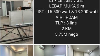 Gudang Daerah Kopo Kota Bandung Dekat Dengan Rumah Sakit Imanuel