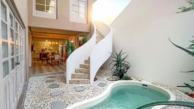 Villa 4 Unit Furnished Cocok untuk Airbnb Ada Jacuzzi & Pool Dago Bandung