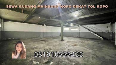 Sewa Gudang Kopo Jalan Utama Dekat Tol Kopo