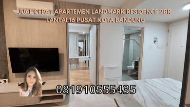 Dijual Cepat Apartemen 2BR Semi Furnished