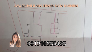 Tanah Elit Dijual di Braga, Bandung, Harga 76,9 Miliar