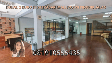 Termurah! Jual Ruko Second Siap Huni  untuk Bisnis Anda di Setra Sari