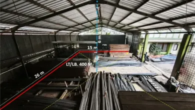 Gudang di Jalan Komud Supadio Sayap Pajajaran Bandung
