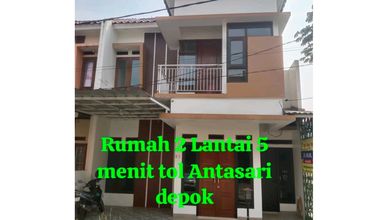 Jual Rumah Bagus LT 130 m2 di Rangkapanjaya, Depok