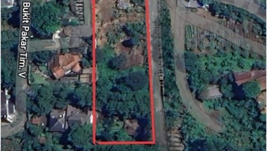 Tanah Elit Dijual di Dago Pakar, Bandung, Harga 33 Miliar