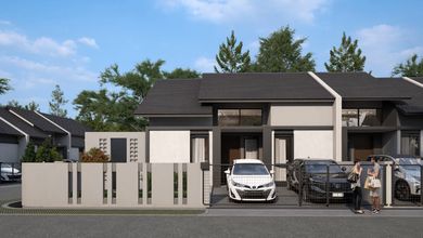 Rumah Siap Pakai di Area Antapani, Bandung, LT 84m²