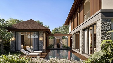 Penawaran Langka, rumah Mewah di Jimbaran, Badung, LB 400m²