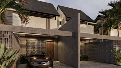 Rumah Siap Pakai di Area Kerobokan, Badung, LT 105m²