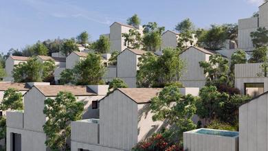 Hunian Elegan di Pecatu, Badung, 2 KT, LT 100m²