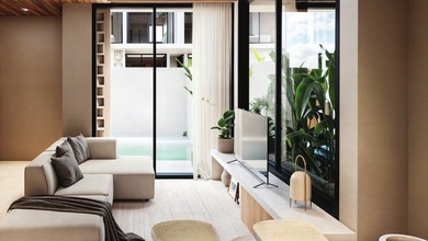 2 Bedrooms Leasehold Minimalis Modern Villa In Kuta