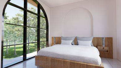 VILLA TIPE SANTORINI 4 KAMAR TIDUR DI NUSA DUA