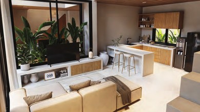 2 Bedrooms Leasehold Minimalis Modern Villa In Kuta