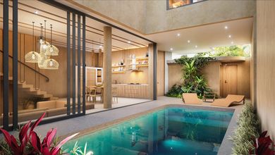 Hunian Elite di Kawasan Jimbaran, Badung, LB 120m², Harga 2,6 Miliar