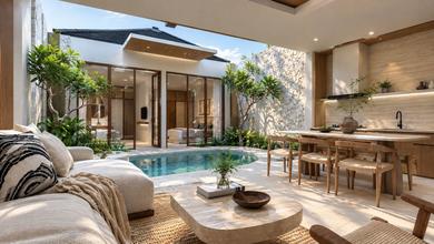 Penawaran Eksklusif, rumah Mewah di Jimbaran, Badung, LB 127m²