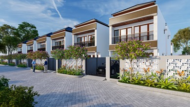 Rumah Siap Pakai di Area Jimbaran, Badung, LT 100m²