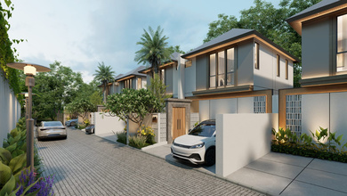 Rumah Elegan di Jimbaran, Badung, 3 KT, LT 105m²