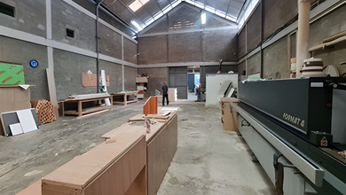 Pabrik di Kopo Katapang Bandung Masuk Container 20 Ft