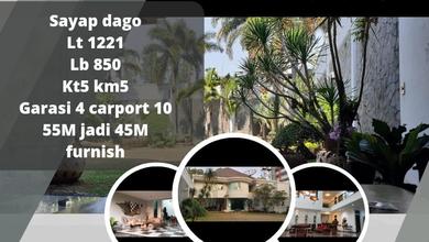 Kesempatan Eksklusif, rumah Mewah di Dago, Bandung, LB 850m²