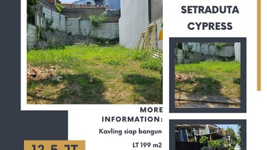 Tanah Favorit di Area Setra Duta, Bandung, LT 199m²