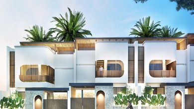 Modern Vila SHM 3 Kamar dengan Rooftop Ocean View Nusa Dua