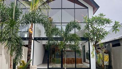 2 Bedroom New Vila For Rent With Bathtub Rice Field View Ubud 