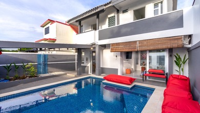 Vila SHM 5 Bed Furnished Dekat Pantai Dreamland Pecatu Jimbaran