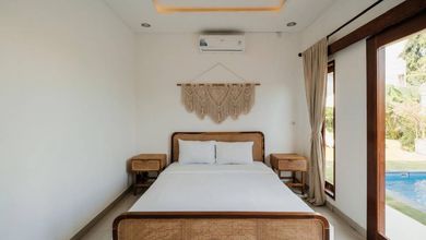 Vila Modern 2 Bedroom Private Pool Rent Monthly Kadewatan Ubud