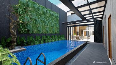Rumah Mewah di Setra Duta, Bandung, 4 Kamar Tidur, LT 389m²