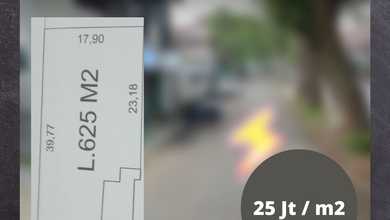 Tanah Luas 625 m2 Lokasi Strategis Bandung Kota, Dijual Murah