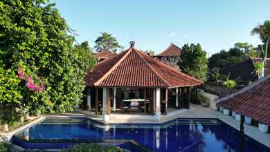 Villa Mewah Siap Huni SHM Pemandangan Laut dan Gunung Lokasi Ungasan Bali