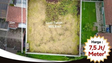 For Sale Tanah Premium di Cimahi, Bandung, LT 500m²