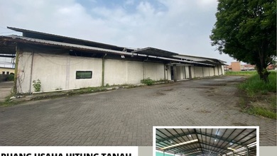 Jual Tanah Bonus Gudang Di Mainroad Soekarno Hatta Bandung Dekat Tol