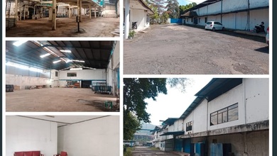 Jual Ex Pabrik Textile Cimahi Bandung Dekat Tol Baros Cimahi bisa Buat Gudang