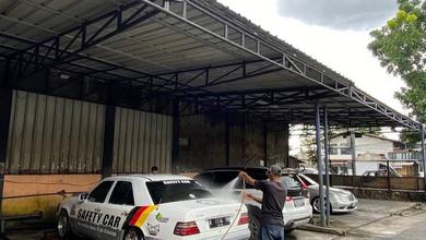Disewakan Gudang / Kantor / Tempat Usaha Ex Carwash Jl Gedebage Bandung Jawa Barat