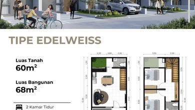 Rumah Idaman di Taman Kopo Indah, Bandung, 2 KT, Harga 995 Juta