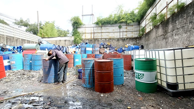 Soekarno Hatta Mainroad siap pakai Gudang dan open space