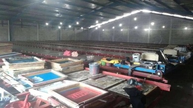 Jual Pabrik Garment Plus Mesinnya di Cimencrang Gede Bage