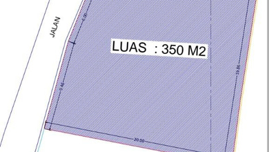 Dijual Tanah Murah di Kaba kaba, Tabanan, LT 350m²