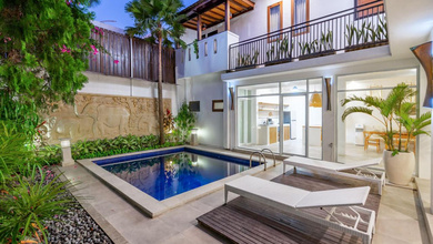 Rumah Elegan di Canggu, Badung, 3 KT, LT 295m²