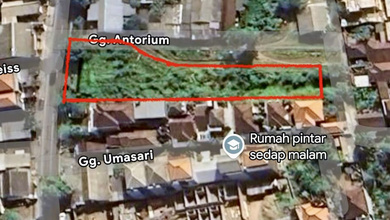 Kavling Sewa Harga Ekonomis di Sanur, Denpasar