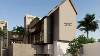 For Sale rumah Premium di Nyanyi, Badung - LT 140m²