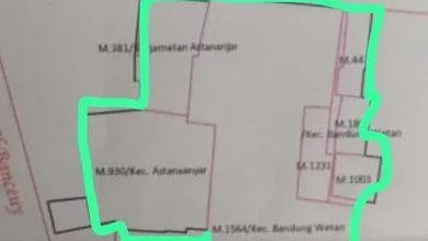 For Sale Tanah Eksklusif di Bandung Kota, Bandung, LT 2900m²