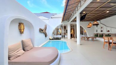 New Villa Santorini 2 BR di Uluwatu Bali