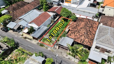For Sale Tanah Eksklusif di Renon, Denpasar, LT 180m²