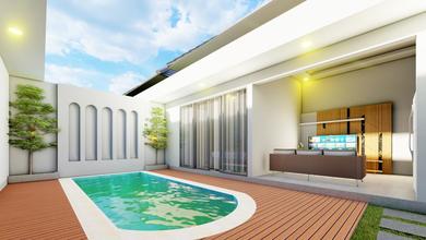 Properti Siap Pakai di Kawasan Seminyak, Badung, LT 100m²