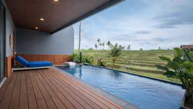 Villa Modern Style View Sawah Abadi di Kawasan Pererenan Canggu