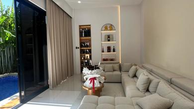 Villa Modern Tropis 3 Lantai Jimbaran Bawah View Gwk